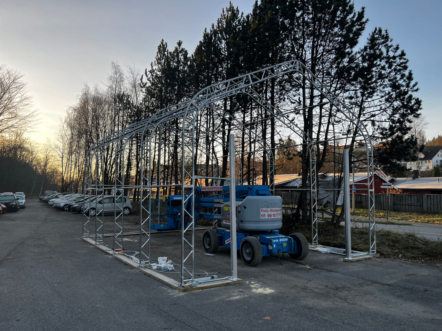 Lagerhall Mini - 6,1 x 8 meter