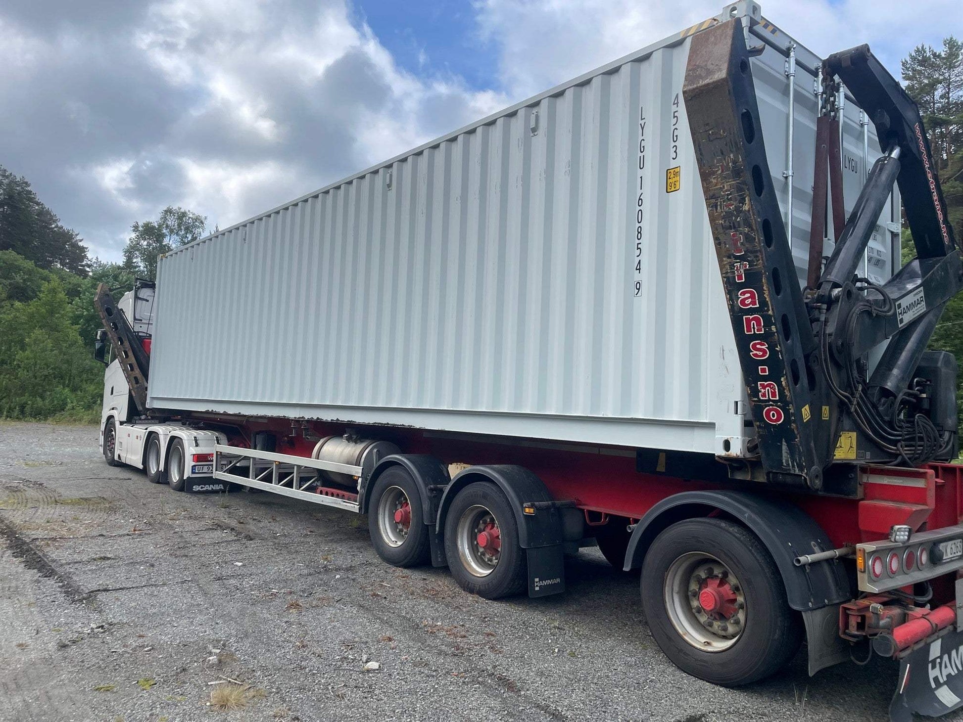 Container 40 fot - High Cube - Easy Gruppen