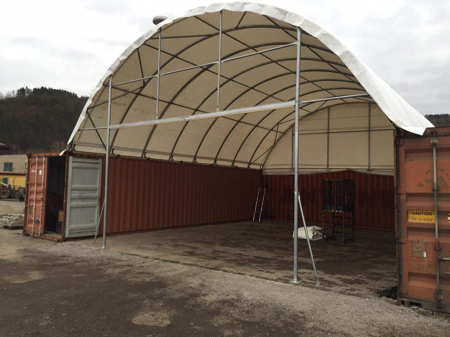 Easyhallen - Containeroverbygg - 6 meter / 20 fot - Easy Gruppen