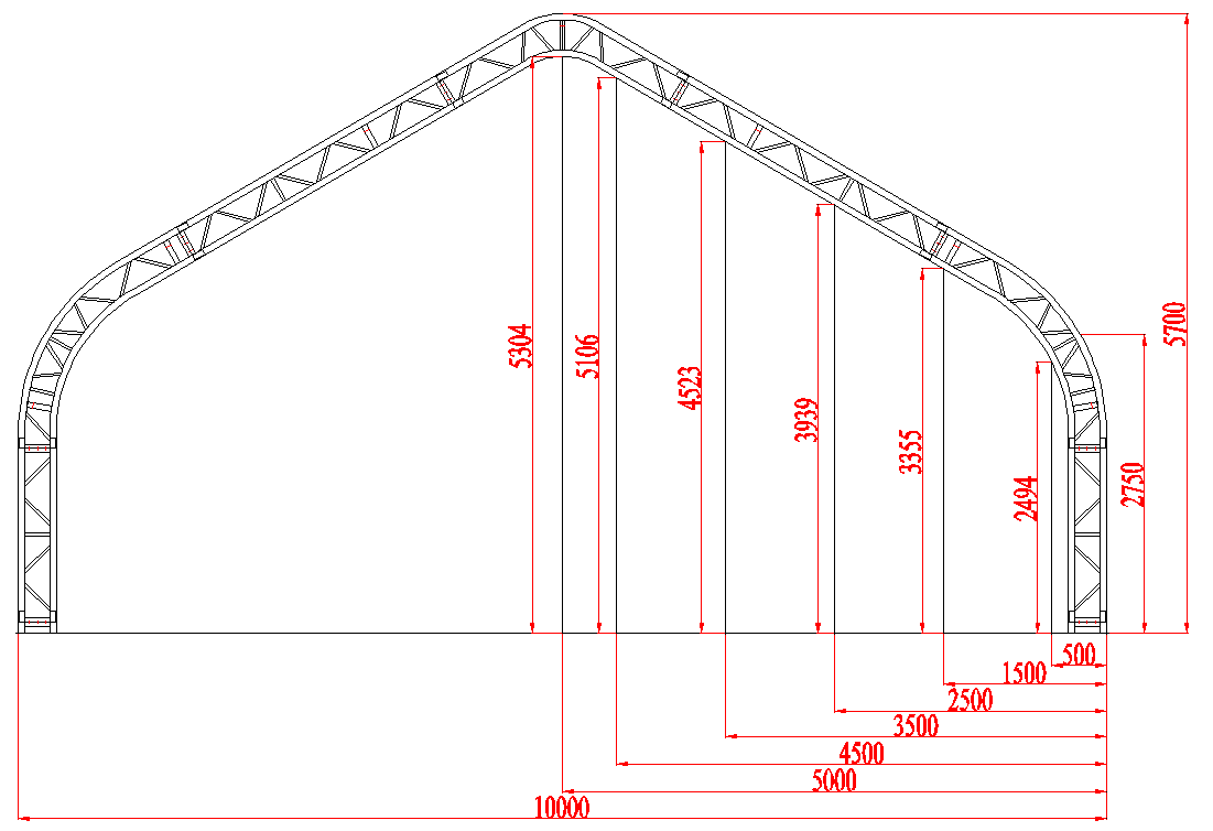 Easyhallen EC3 Premium - Midi 10x12,2