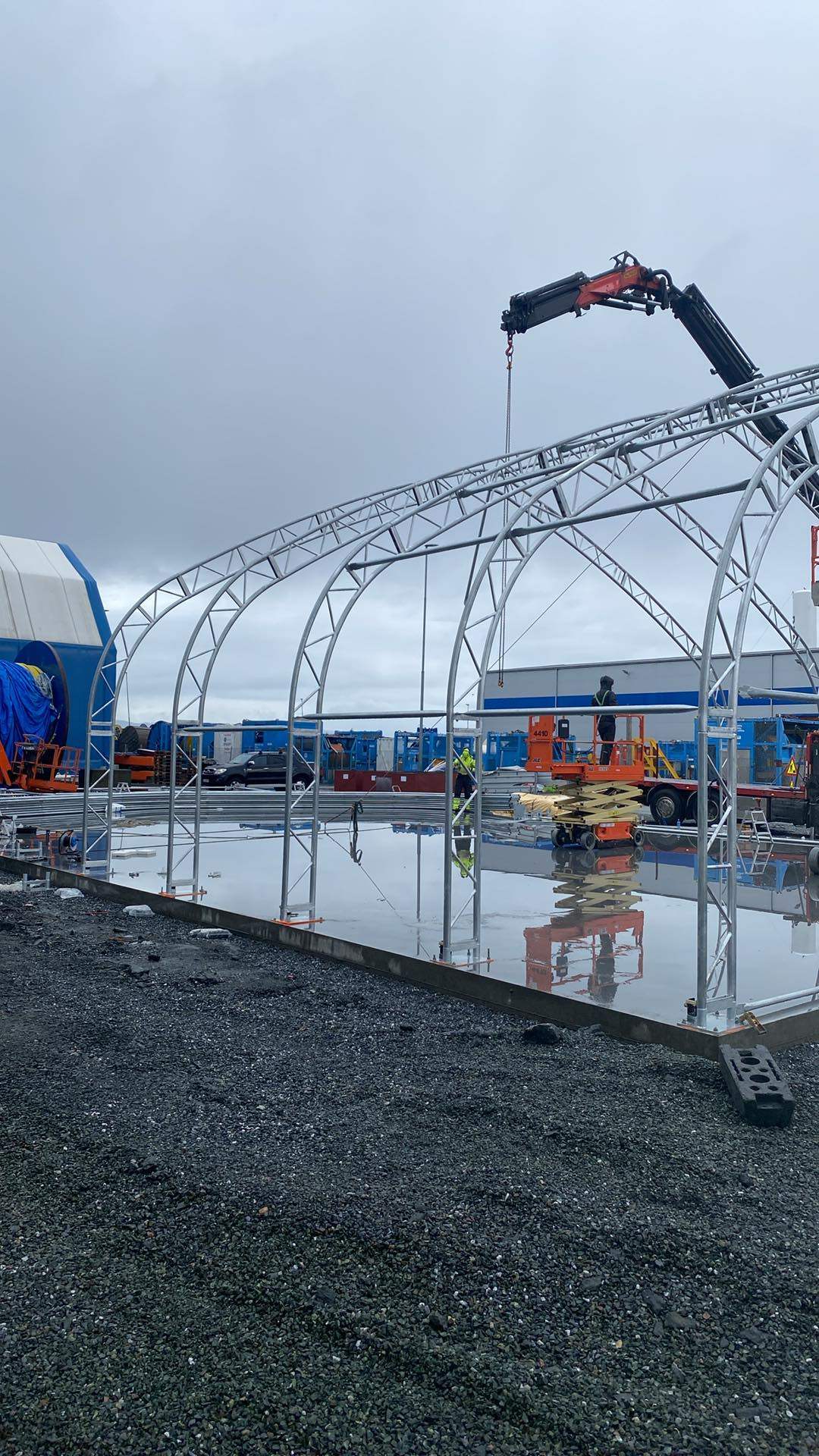 Easyhallen Maxi Pro 15,2 x 24,4 meter