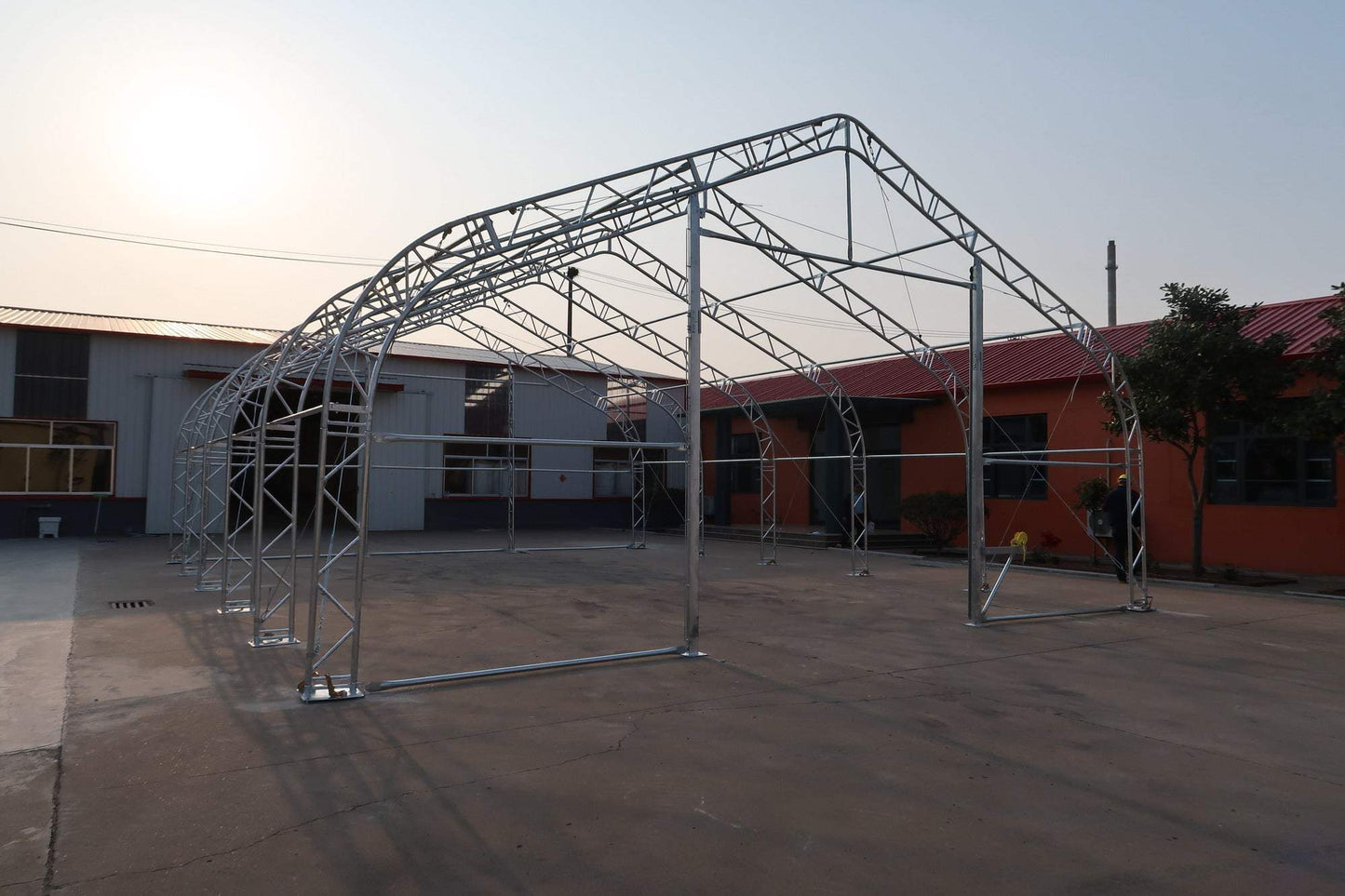 Easyhallen Midi - Lagertelt 10 x 19,5 meter - Easy Gruppen