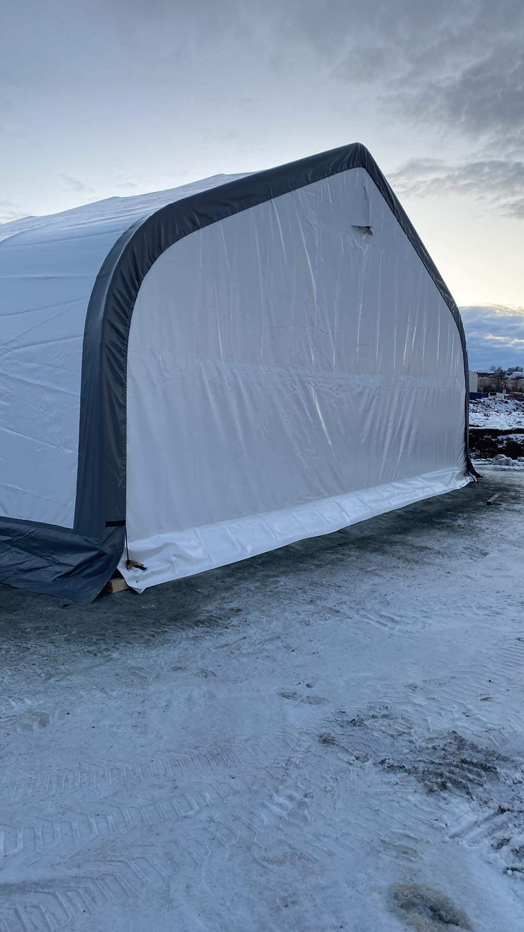 Easyhallen Midi - Lagertelt 10 x 19,5 meter - Easy Gruppen