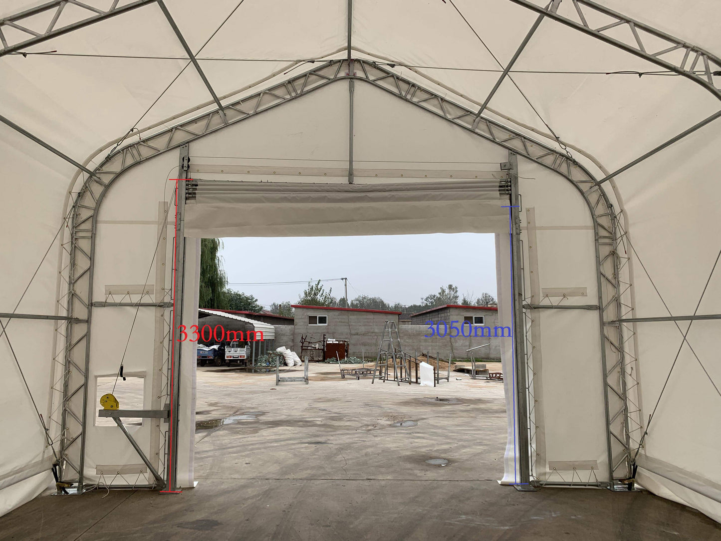Easyhallen Mini - Lagertelt - 6,1 x 9,75 meter - Easy Gruppen
