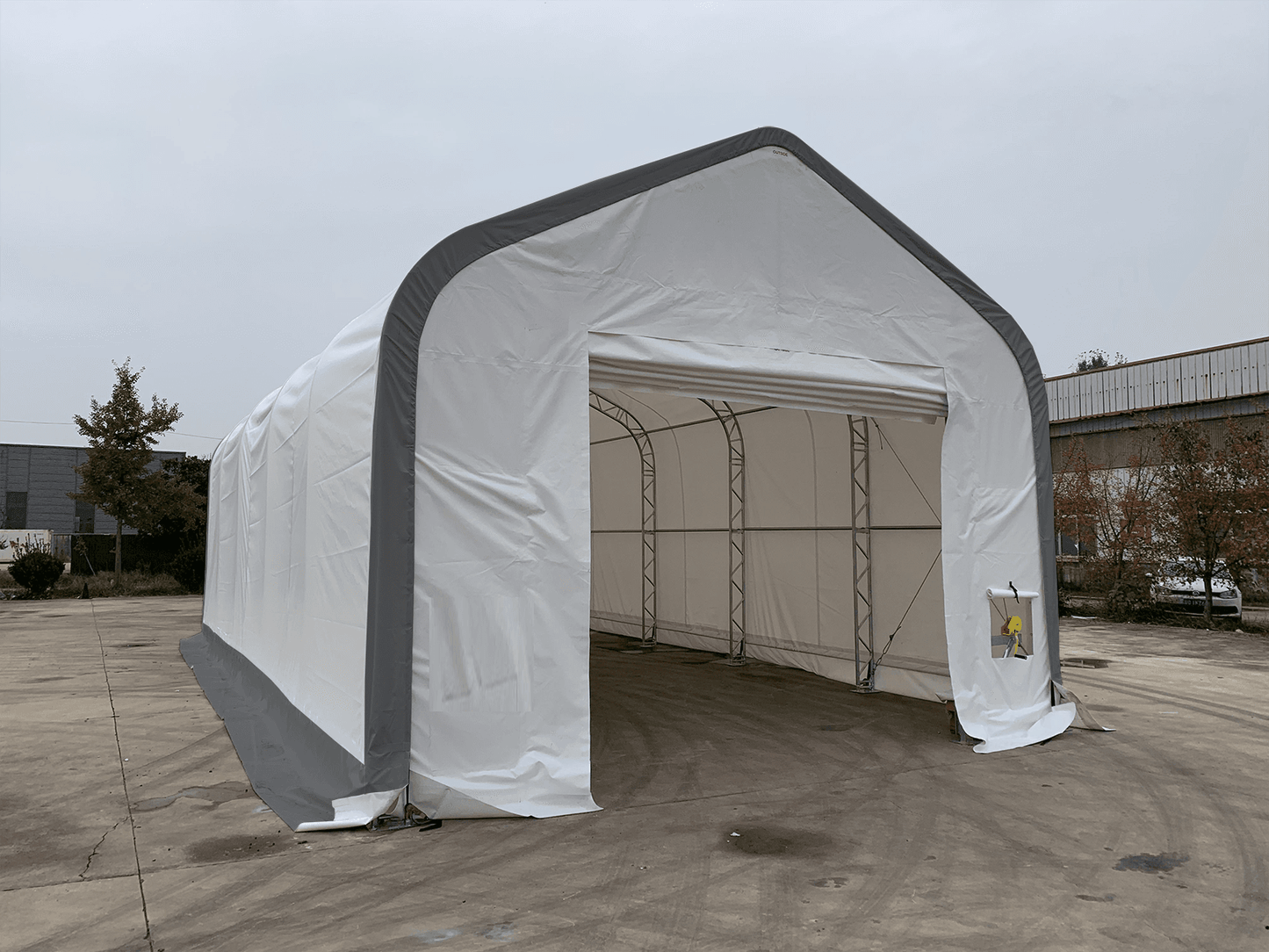 Easyhallen Mini - Lagertelt - 6,1 x 9,75 meter - Easy Gruppen