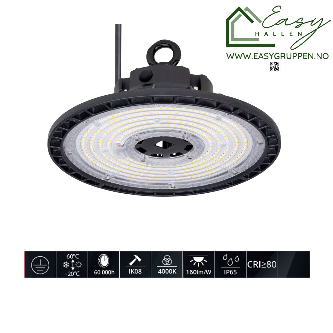 Led-Armaturer, hurtigkoblinger, svarte, PREMIUM