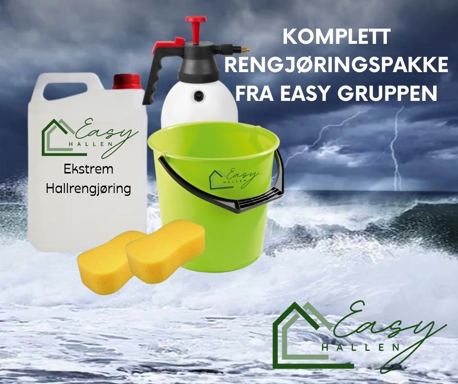 Rengjøringspakke til plasthall - Easy Gruppen