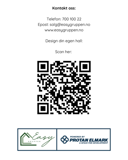 Easyhallen By Protan - Sandwichpanel tak og vegg