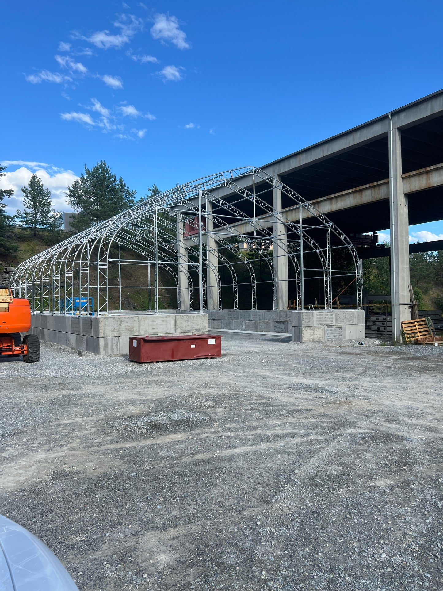 Lagerhall Maxi Pro EC3 - 15,2 x 24,4 x 7,9 meter