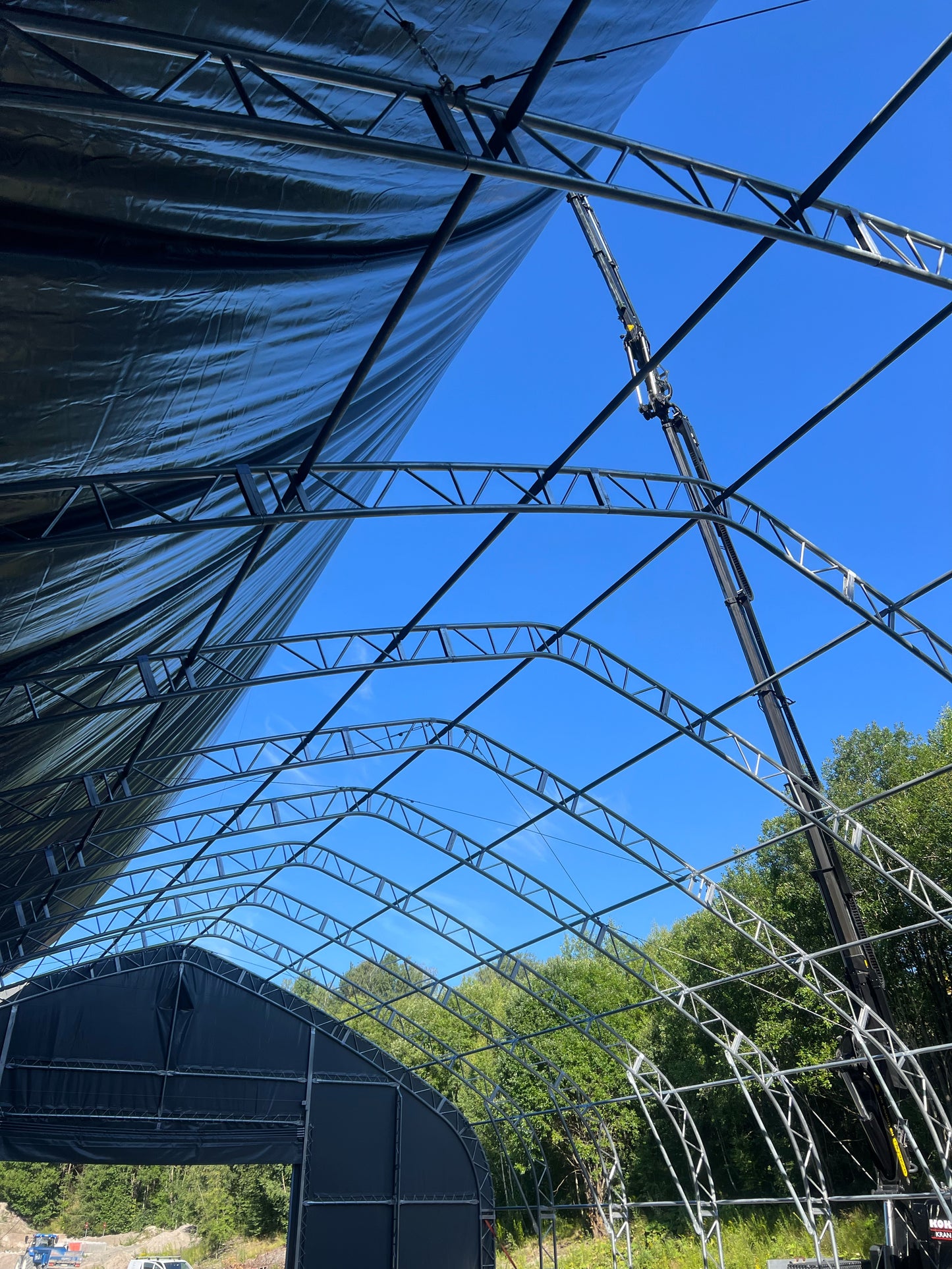 Lagerhall Maxi Pro EC3 - 15,2 x 24,4 x 7,9 meter