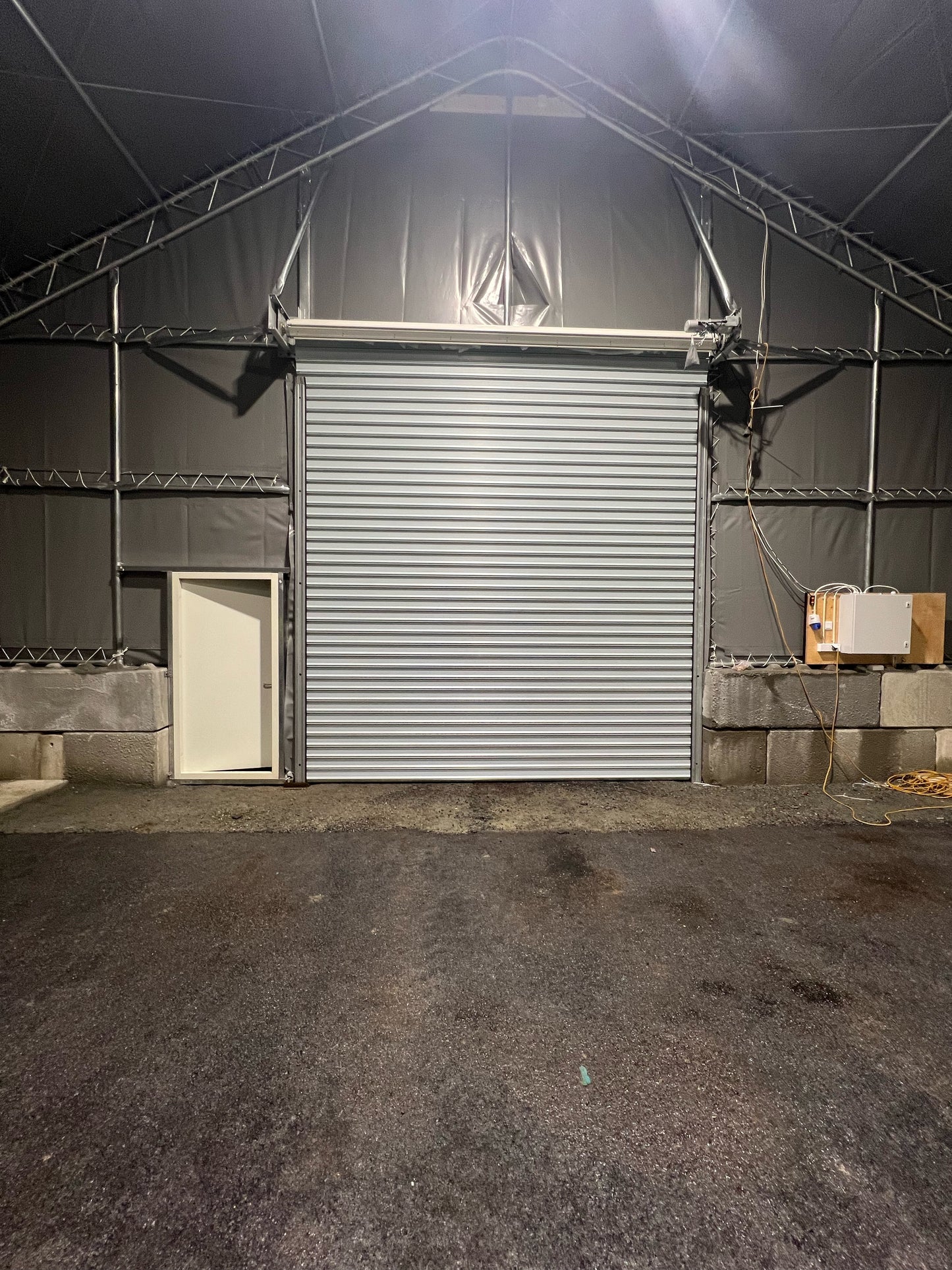 Elektrisk rulleport kit til Easyhall MAXI 12 meter bredde