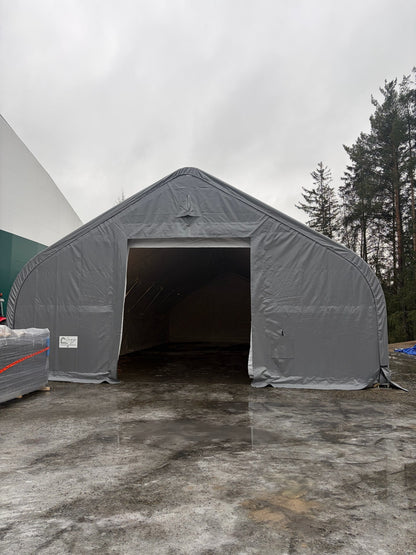 Easyhallen EC3 Premium - Midi 10x19,5 med foldeport 3,66x4 meter